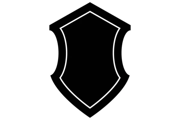 Schild Icoon Beschermingssymbool Schild Symbool — Stockvector