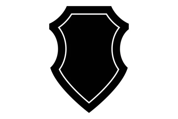Ikona Tarczy Symbol Ochrony Symbol Osłony — Wektor stockowy