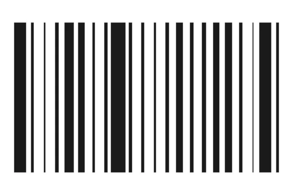 Icona Del Codice Barre Etichetta Simbolo Codice Barre — Vettoriale Stock
