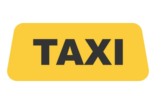 Проверка Такси Символ Такси — стоковый вектор