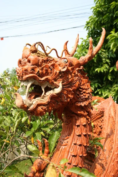 Drache terracota — Fotografia de Stock