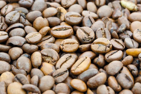 Kaffeebohnen Hintergrund — Stock Photo, Image