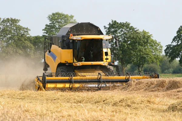 Tarwe oogsten apparatuur - combine harvester — Stockfoto