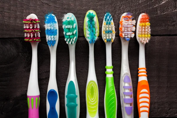 แปรงสีฟัน — ภาพถ่ายสต็อก