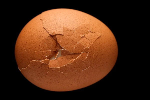 Egg with crack — Stock Photo, Image