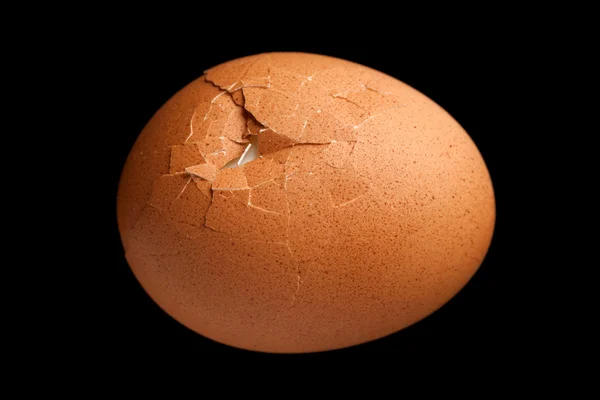 Egg with crack — Stock Photo, Image