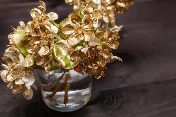 Gouden Peer bloemen — Stockfoto