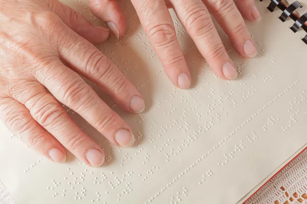 Braille language — Stock Photo, Image