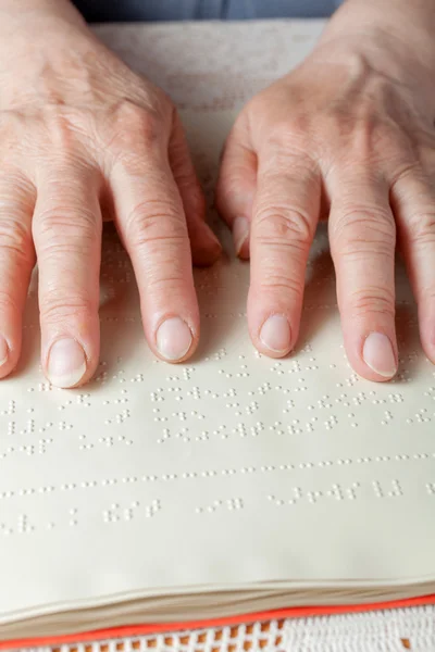 Lingua braille — Foto Stock