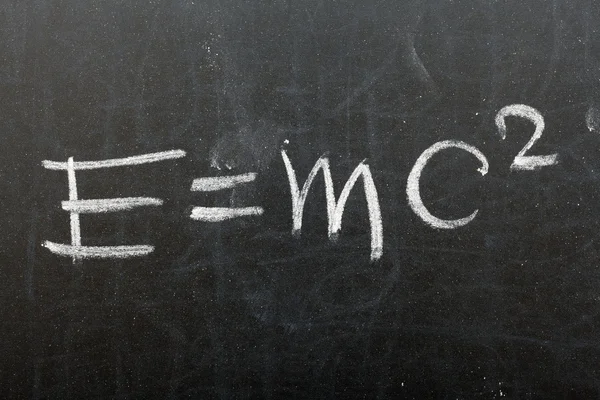 Mass energy equation — Stock Photo, Image