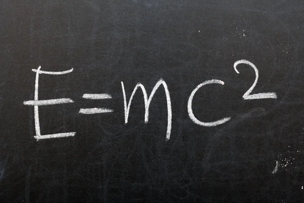 Mass energy equation — Stock Photo, Image