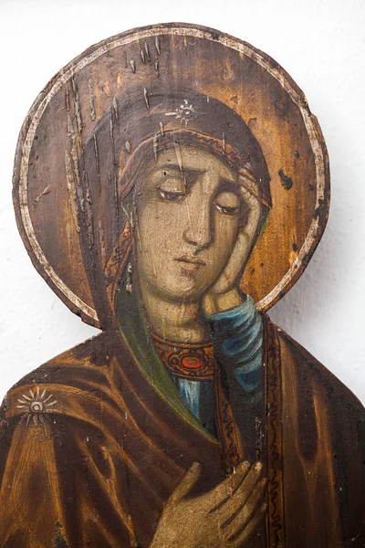 Iconos bizantinos hechos a mano — Foto de Stock