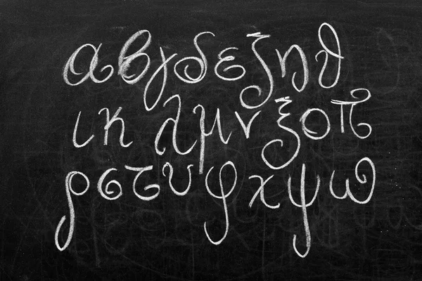 Greek alphabet — Stock Photo, Image