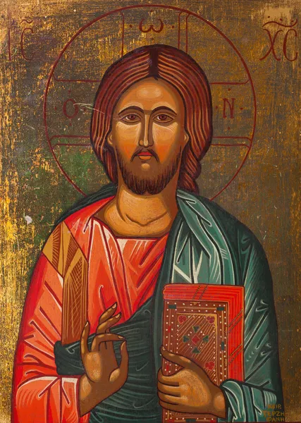 A Jézus Krisztus ikon — Stock Fotó