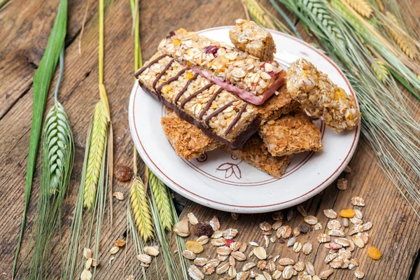 Cereal bars — Stock Photo, Image