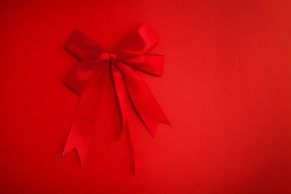 Red ribbon — Stock Photo, Image