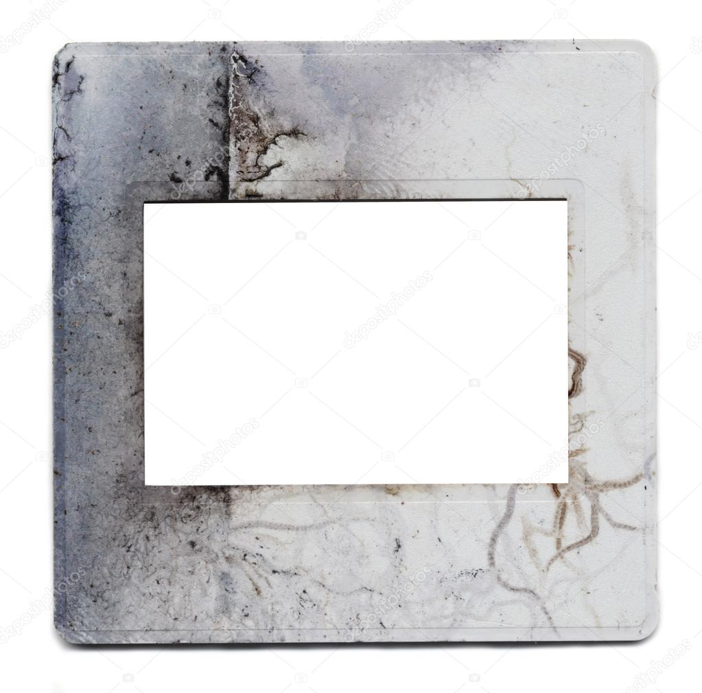 Moldura de montagem de filme deslizante de plástico antigo — Foto ©  blackboard1965G #48014045, image size:1023x1010