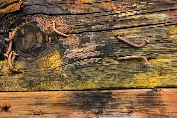 Ferrugem e madeira — Fotografia de Stock