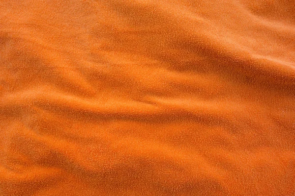 Turuncu banyo havlusu — Stok fotoğraf