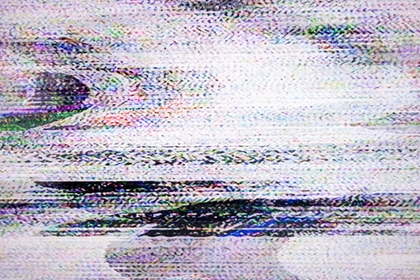 Цифровой телевизионный шум Лицензионные Стоковые Фото