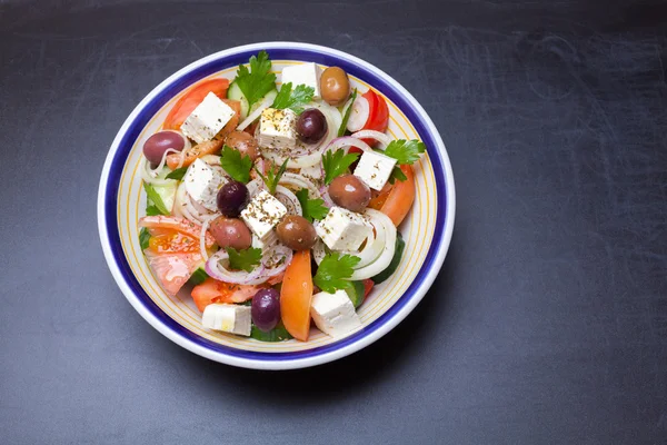Salade traditionnelle grecque — Photo