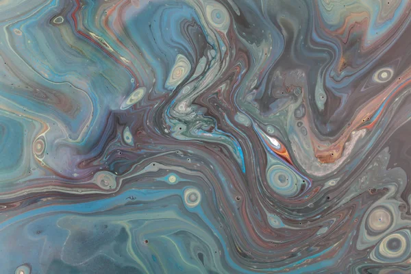 Marbled paper technique — Stock Photo, Image