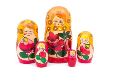babushkas veya matryoshkas bebek.