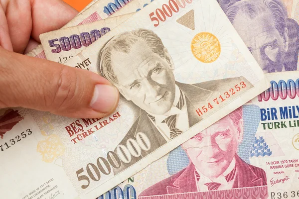 Валюта Турции — стоковое фото