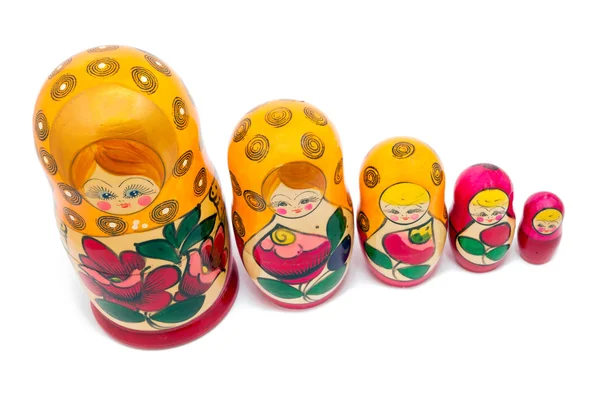 Babushkas ή matryoshkas κούκλες. — Φωτογραφία Αρχείου
