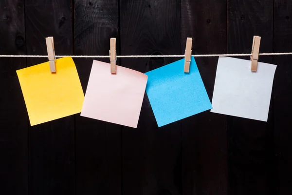 Reminders note hanging — Stock Photo, Image