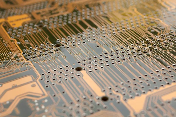 Fond de circuit électronique informatique — Photo