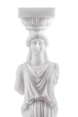 Ancient Greek statue clipart