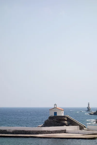 Ostrov Andros - Řecko — Stock fotografie