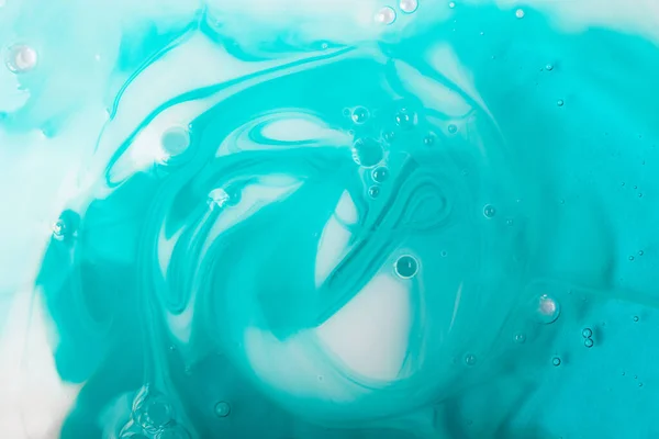 Shampoo Liquido Blu Bianco Gel Cosmetico Sfondo Cosmetico Astratto — Foto Stock