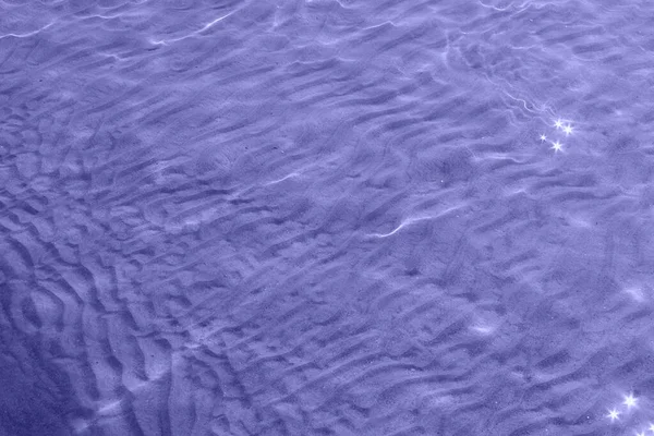 Fond Abstrait Des Vagues Mer Avec Des Rayons Soleil Sur — Photo
