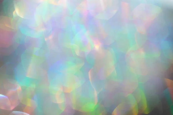 Abstract Defocused Holographic Background Shining Glitter Good Overlay Layer — Stock Photo, Image