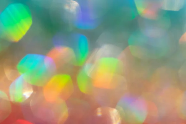 Abstract Defocused Multicolored Background Shining Glitter Good Overlay Layer — Stock Photo, Image