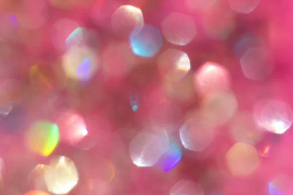 Fondo rosa desenfocado abstracto con brillo brillante.Bueno como capa de superposición. — Foto de Stock