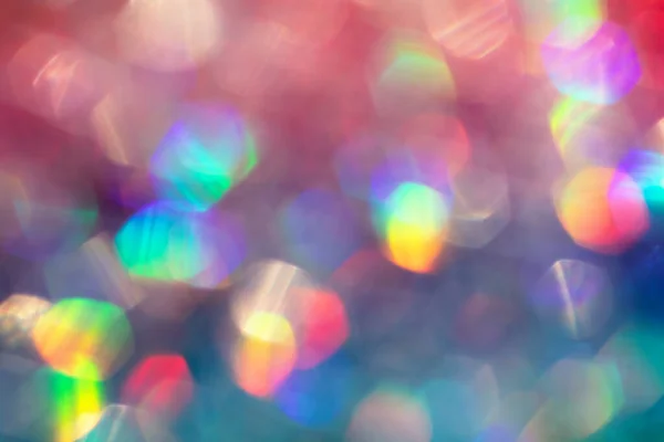 Abstract Defocused Pink Blue Background Shining Glitter Good Overlay Layer — Fotografia de Stock