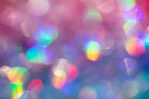 Abstrato Desfocado Fundo Multicolorido Com Brilho Brilhante Bom Como Camada — Fotografia de Stock