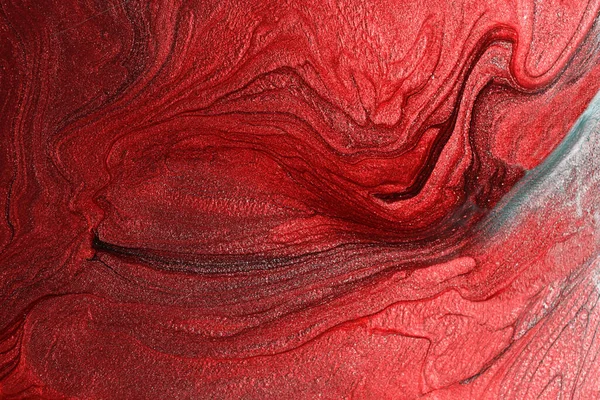 Elegant Marble Red Monochrome Background Make Liquid Nail Polishes Good — Foto Stock