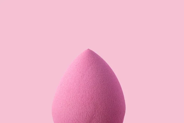 Fotografi Close Blender Kecantikan Latar Belakang Pastel Pink — Stok Foto