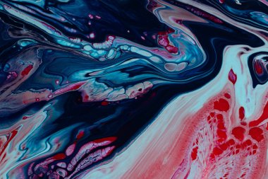 Çok renkli sıvı sanat geçmişi, sıvı tırnak cilasından yapılmış. Kozmetik arkaplan kadar iyi..