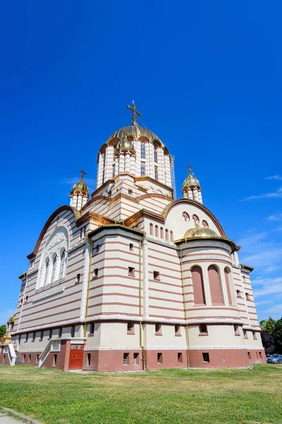 Sfantul Ioan Botezatorul Orthodoxe Kathedrale Zentrum Der Stadt Fagaras Siebenbürgen — Stockfoto
