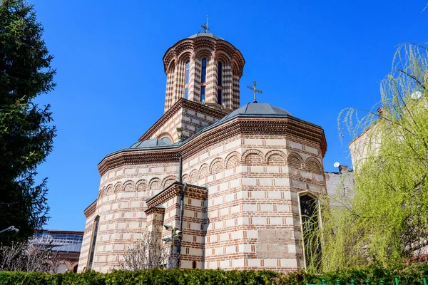 Bucarest Roumanie Mars 2021 Bâtiment Historique Principal Église Saint Anton — Photo
