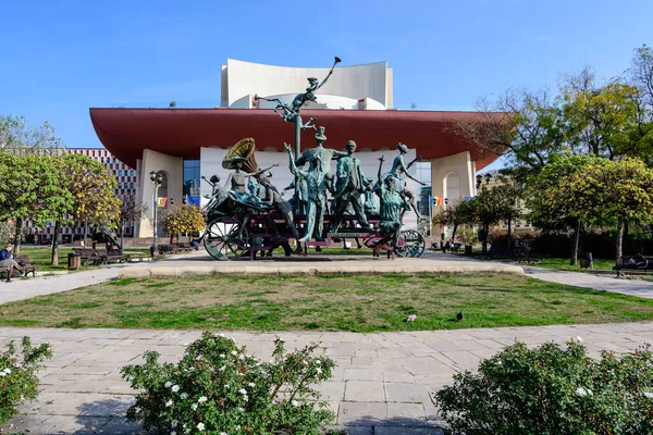 Bucharest Romania November 2021 National Theatre Teatrul National University Square — Foto de Stock