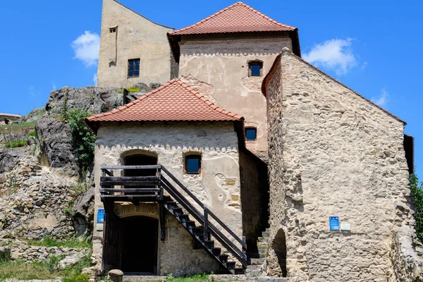 Cittadella Rupea Cetatea Rupea Dopo Ristrutturazione Nella Contea Brasov Nella — Foto Stock