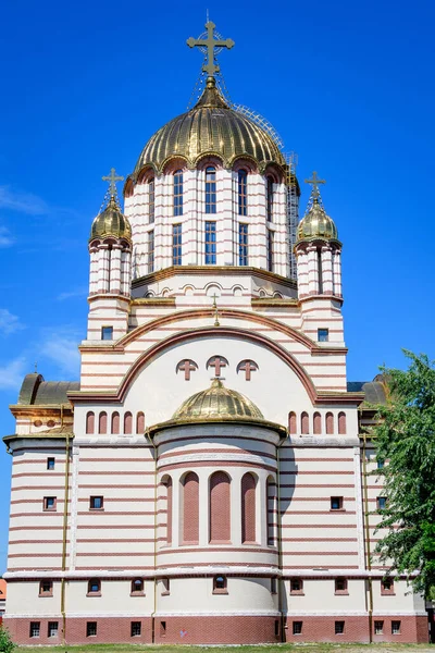 Cathédrale Orthodoxe Sfantul Ioan Botezatorul Dans Centre Ville Fagaras Transylvanie — Photo