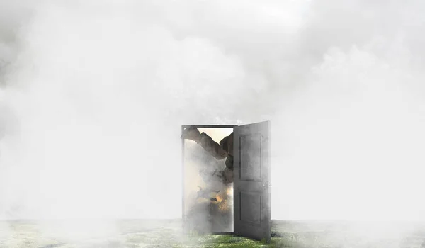 Gökyüzündeki bulut kelimesi