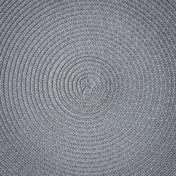 Texture Braided Rug Gray Background — 스톡 사진